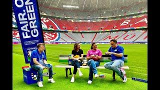 #hockdiher live mit Host-City-Botschafterin Ka Lehmann und Football-Expertin Nadine Nurasyid