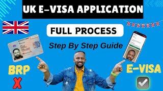 How to Apply UK E-Visa | Step By Step Guide | Must Watch for All BRP Holders in UK 