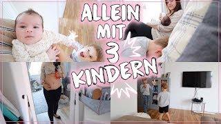 Allein mit Neugeborenem & 2 Kindern  • Wie ist es mit 3 Kindern? • Maria Castielle