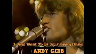 ARTIST: Andy Gibb SONG: I Just Want To Be Your Everything HD Upscaled - 1977 - Album: Flowing Rivers