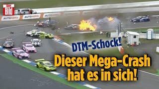 DTM: Schlimmer Unfall! Auch Schumacher beteiligt!