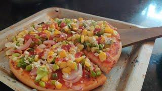 Yummy Pizza at Home | Quick Recipe | Khananaama by Sandhya Jaiswal