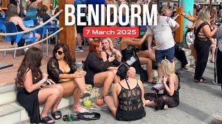 Benidorm, Spain | Bars & Pubs | Walking Tour 7 March 2025