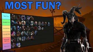 My Dead by Daylight FUN Tier List - Redux