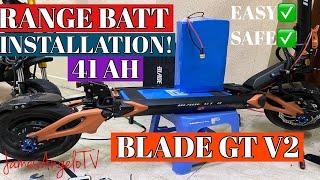 EASY INSTALL RANGE BATTERY + REVIEW | PARALLEL CONNECTION | BLADE GT V2 | James Angelo TV | Vlog 160