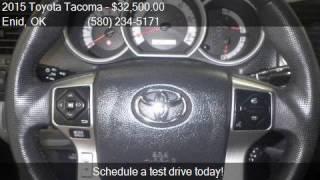 2015 Toyota Tacoma  for sale in Enid, OK 73703 at Northcutt