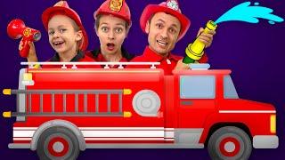 Fire Engine Song + More Kids Songs And Nursery Rhymes | Maya Mary Mia