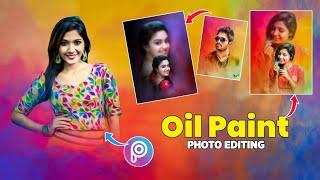 PicsArt Oil Paint Photo Editing | Shailesh Editing Zone