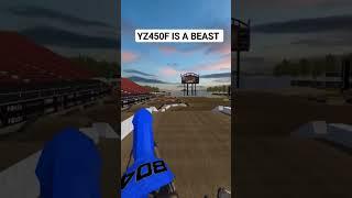 YZ450F IS A BEAST! #mxbikes #mxsimulator #dirtbike #motocross #supercross #yamaha #yz450f