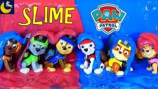 Funny Paw Patrol Toy Stories for Kids Mission Paw Pups Make SLIME putty suprise Chase Marshall Toys!