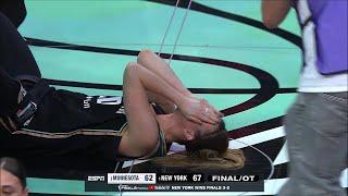 OVERTIME: WNBA Finals Game 5, New York Liberty vs Minnesota Lynx | Sabrina Ionescu Napheesa Collier