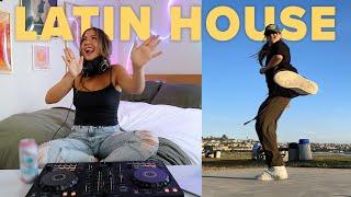 LATIN HOUSE SHUFFLE MIX | Dancing to my own DJ Set [Shuffle & Spin Sessions]