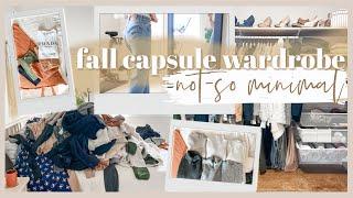 Building my Autumn Capsule Wardrobe | not so minimalist fall try on closet haul!