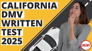 California DMV Written Test 2025 (40 Questions with Explained Answers)