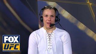 TUF winner Macy Chiasson speaks after victory | INTERVIEW | TUF FINALE