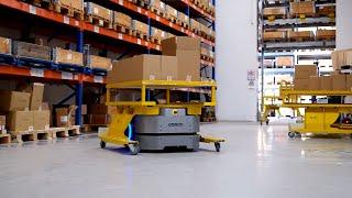 Streamlining order fulfilment in logistics operations: Brd. Klee A/S puts a mobile robot into action