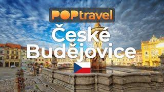 Walking in CESKE BUDEJOVICE / Czech Republic - City Center - 4K 60fps (UHD)