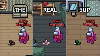 STEVE PERMANENTLY MORPHS AS 5UP!