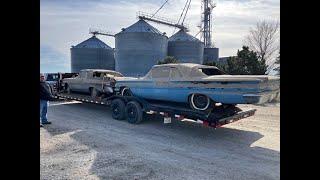 1959 & 1960 Pontiac Bonneville Convertible Barn Finds! Will They Drive After 30 Years?