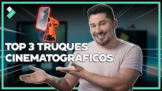 Truques CINEMATOGRÁFICOS para GRAVAR VÍDEOS com o celular! | Wondershare Filmora