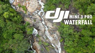DJI mini 3 pro 4k footage - Waterfall