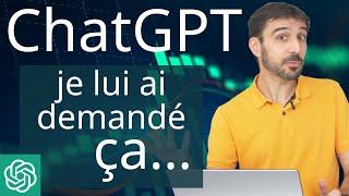 ChatGPT choisit mes ETF : il investit mieux que moi ? 🫢