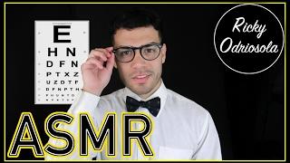 ASMR - Eye Exam Role Play (Close Up Male Whisper, Relaxation & Sleep, Doctor)