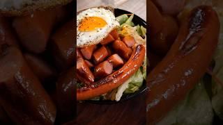 Wiener sausage rice bowl #food