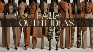 6+ Fall Outfit Ideas | Fall LookBook 2018 | Iconic Fashion Figure