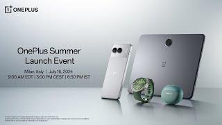 A OnePlus Summer Launch Event