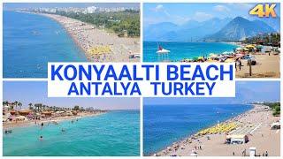 KONYAALTI BEACH - ANTALYA TURKEY 4K