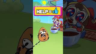 Always Be Nice: Pou Kindess Behavior Help Baby Pomni