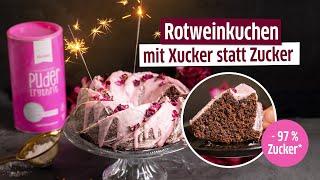 Rotweinkuchen | OHNE ZUCKER | mit Xucker