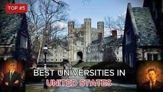 TOP 5 Best Universities In USA | STUDY IN USA