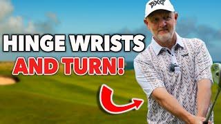 The wrist hinge technique that simplifies the golf swing