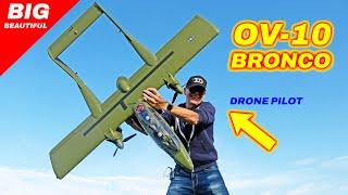 I'm in Love! OV-10 Bronco is a beautiful RC Plane - Flight