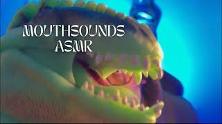 ASMR | Tingly and Relaxing MOUTHSOUNDS With Dino visuals