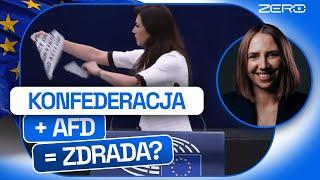 KONFEDERACJA W SOJUSZU Z AFD? ANNA BRYŁKA O BLOKOWANIU PRAWICY W PARLAMENCIE EUROPEJSKIM.