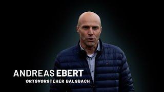 Andreas Ebert, Ortsvorsteher Balsbach