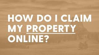 Unclaimed Property Guide: Claiming Property Online