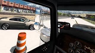 4K ATS - Peterbilt - crash 123 - VR VALVE INDEX /2160`60 fps