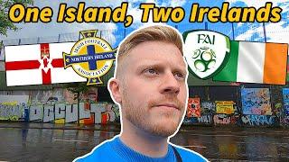  CIVIL WAR, PEACE WALLS & FOOTBALL - The confusing world of Irish/Northern Irish football