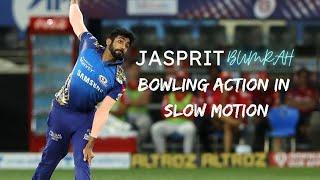 Jasprit Bumrah Bowling Action : In Slow Motion