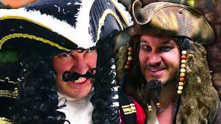 Jack Sparrow vs Captain Hook. Chaotic Rap Battles.