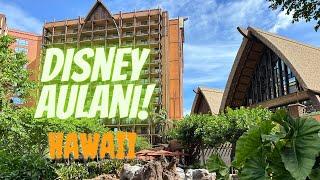 [4K] DISNEY AULANI Hotel Resort and Spa Walking Tour Kapolei Hawaii July 2023