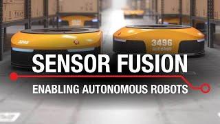 Sensor fusion enabling autonomous robots