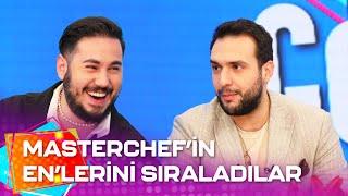 Barbaros ve Kıvanç Masterchef'in En'lerini Seçti | Demet ve Jess'le Gel Konuşalım