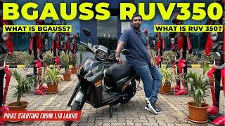 BGauss RUV 350 | Detailed Malayalam Review | K R Narayanan | New Electric Scooter 2024 | Flywheel