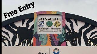 Saudi’s Biggest Zoo in Riyadh | Riyadh Zoo in Riyadh Season 2024 | Free Entry