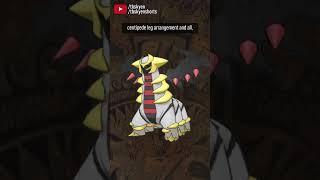 Giratina has always felt kinda... squashed, to me, a bit awkward | #pokemon